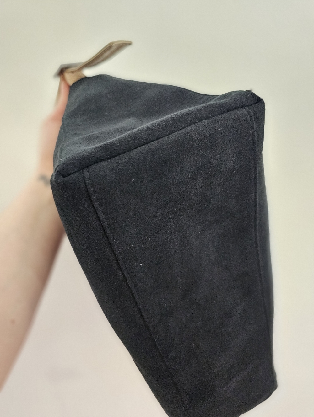 Vintage Givenchy 4G Logo Nylon & Suede Reversible Hobo Bag - Picture 12 of 16